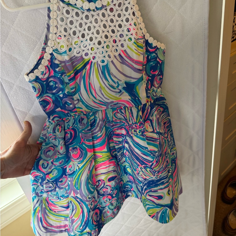 Lilly Pulitzer Colorful Swirl Kids Dress